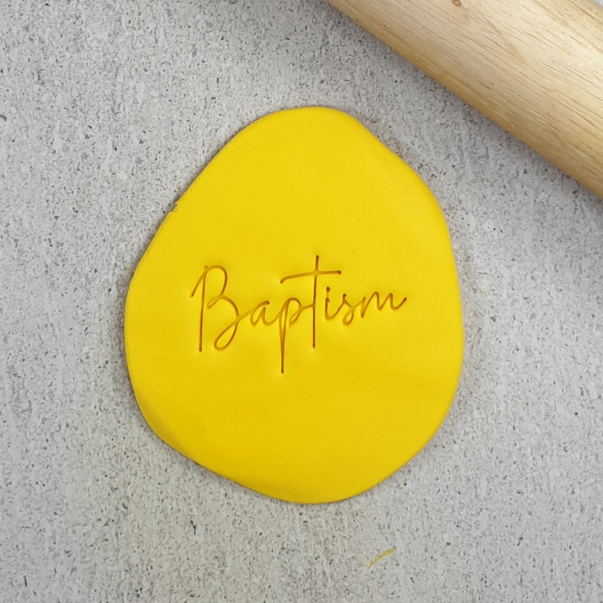 Baptism Cookie Embosser Top Party Supplies, Hoppers Crossing