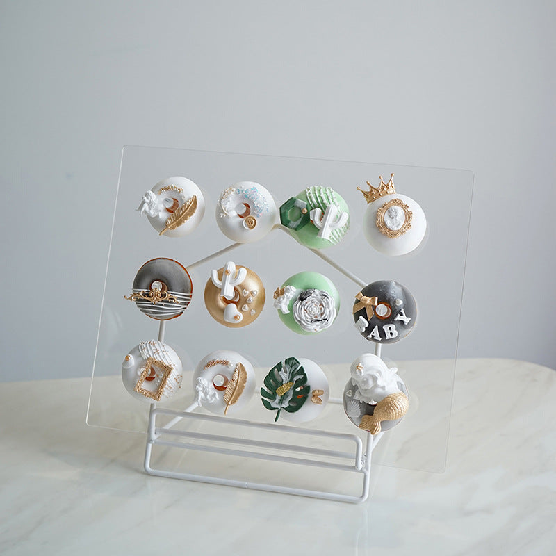 Small Square Donut Stand Top Party Supplies, Hoppers Crossing