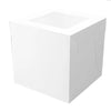 Mondo 12'' x 12'' x 12'' inches White Square Tall Cake Box