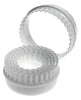Mondo 6pcs Round/Crinkled  Double-Sided  Plastic Cookie Cutter Set