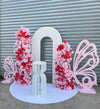 Semi Round White Mat