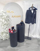 Black Wedding Broom Mannequin