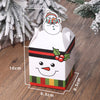 Christmas Snowman Carry Gift Or Sweets Box With Handle
