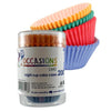 200pk 40mm Cupcake Cases Baking Cups - Bright Assorted