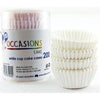 100pk 30mm Mini Cupcake Cases Baking Cups - White