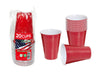 20PK 500ml /16oz Red USA Style Plastic Cups