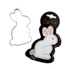 Bunny Rabbit Metal Stainless Steel Cookie Cutter - Coo Kie