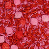 La Vie En Rose Valentine's Day Edible Food Sprinkles  - BY SPRINKS 70g