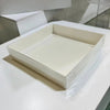 16x16x3cm Square Cookie Box With Clear PVC Lid