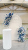 Blue Faux Florals
