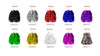 2pk Metallic Red Cheeringleading Pom Poms 2pk