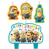 Minions Despicable Me Birthday Candle Set