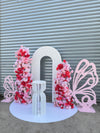 3D Layers White Arch