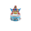 Sonic Cupcake Paper Cake Toppers 13pk