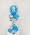 Sempertex Number 8 Birthday Assorsted 30cm Latex Balloon