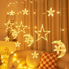 Star Moon String Led Light 3m