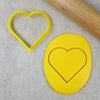 Heart Plastic Cookie Cutter