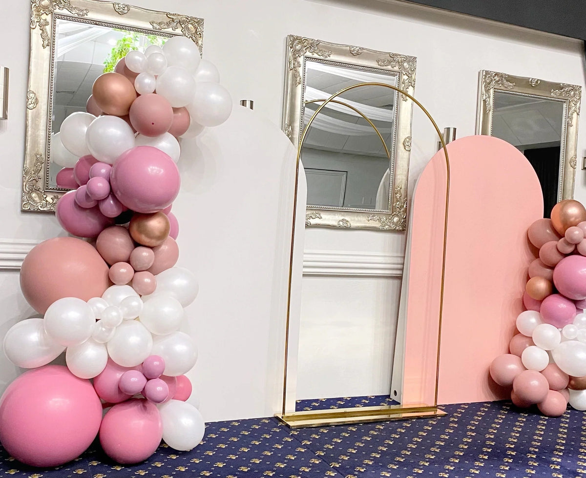 Shiny Gold Metal U Arch Top Party Supplies, Hoppers Crossing