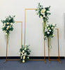 3pcs Gold Flower Stands