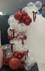 Imperial Red Fashion 12cm Mini Size Sempertex Latex Balloons