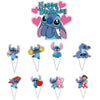 Stitch Paper Cake Toppers 25PK