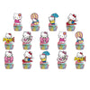 Hello Kitty Paper Cake Toppers 15PK