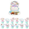 Cinnamon Roll Paper Cake Toppers 13PK