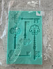 5 Designs Key Cake Silicone Fondant Mould