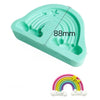 Large Rainbow Cake Silicone Fondant Mould