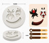 HALLOWEEN Spider Skull Rib Silicone Cake Mould