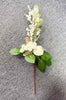 35cm Christmas Snow White Berry With Apple Branch Decoration