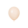 12cm Macaron Light Peach Mini Occasions Balloons 50pk