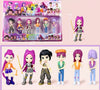 KPOP Demon Hunters Huntrix Cake Figures Toys Rumi Mira Zoey Figurines