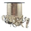 Metallic Champagne Curling Balloon Ribbon Roll 225m