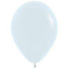 Sempertex Fashion White 30cm Latex Balloon