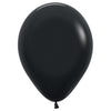 Sempertex Fashion Black 30cm Latex Balloon