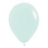 Sempertex Matte Pastel Green 30cm Latex Balloon
