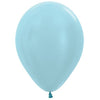 Sempertex Satin Blue 30cm Latex Balloon