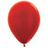 Sempertex Metallic Red 30cm Latex Balloon