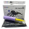1.96m Black Spider Air Fill Foil Balloon Super Balloon Yard Decoration