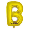 B 86cm Gold Alphabet / Letter Foil Balloon