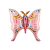 Pink Boho Butterfly 92cm Foil Balloon