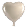 Champagne Heart Shape 48cm Foil Balloon