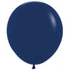 46cm Sempertex Latex Balloons - Navy Blue