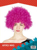 Hot Pink Curly Wig