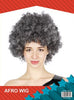Black Grey Curly Wig