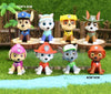 8pcs 7cm Paw Patrol Cake Figures Cake Toppers Decoration