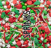 Christmas Chronicles Edible Food Sprinkles  - BY SPRINKS 65g