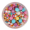 Bubble Bubble Pastel & Gold Cake Edible Sprinkles - BY SPRINKS 75g