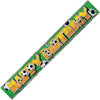 Soccer Ball Happy Birthday Party Banner